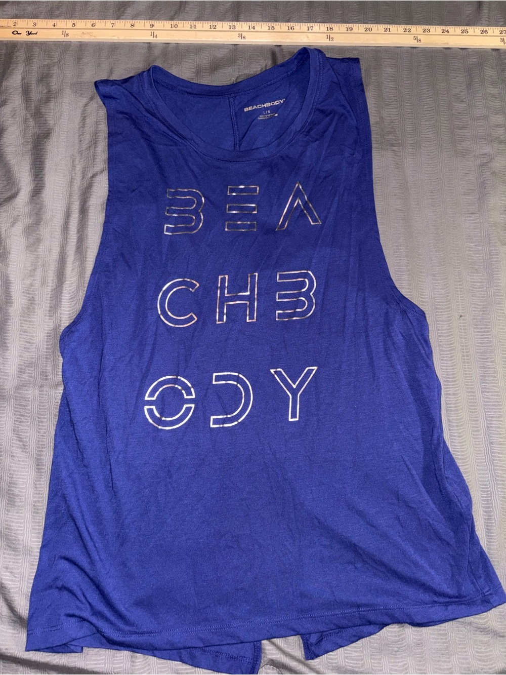 Beachbody Sleeveless Workout Tank in Royal Blue
